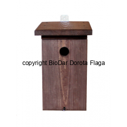Birdhouse type PS1 - brown